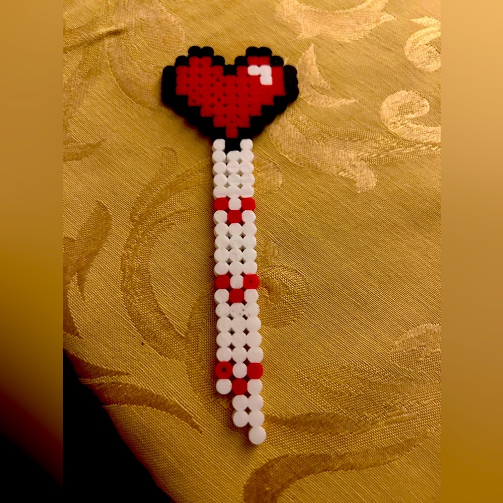Red Heart Bookmark